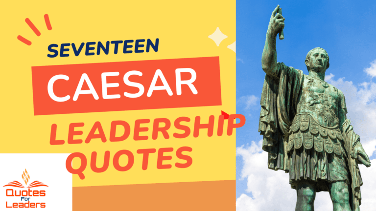 17 Julius Caesar Leadership Quotes to Inspire You